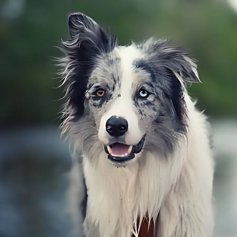 Border collie, processed by opnai